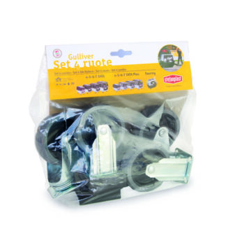 Stefanplast Gulliver 4-5-6-7 transpordipuuri rattad 4 tk