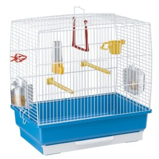 CAGE REKORD 2 WHITE 50,4X41X33,5CM