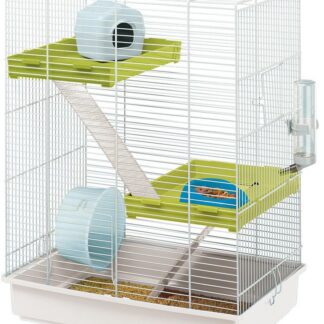 CAGE HAMSTER TRIS WHITE 47,8X30,2X53,2CM