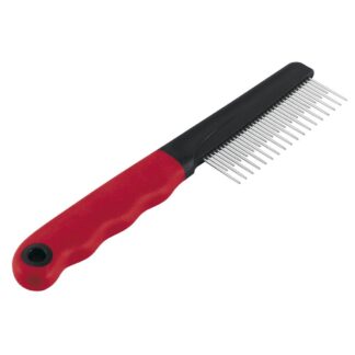 GRO 5866 STEEL COMB 18 x 3.5cm 24,5X12,5X1,5CM