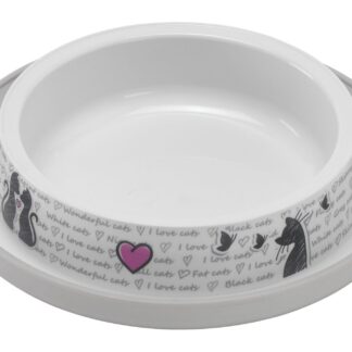 trendy dinner cat - 210 ml cat's in love grey white