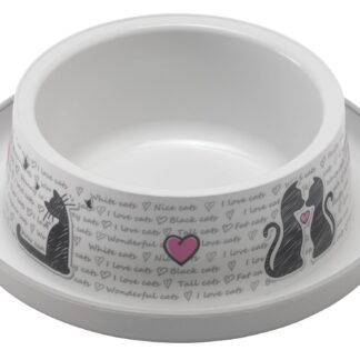 trendy dinner nr 1 - 350 ml cat's in love grey white