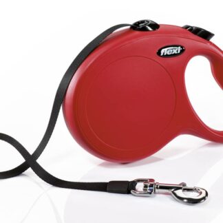 flexi New CLASSIC, tape leash, L: 8 m, red