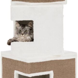Lilo Cat Tower, 123 cm, white/brown