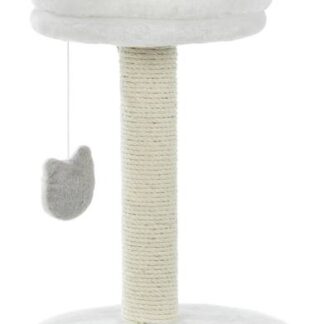 Nuria scratching post, 71 cm, white/grey
