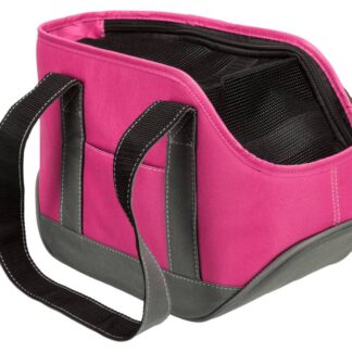 Alea carrier, S: 16 × 20 × 30 cm, pink/grey