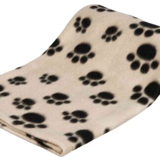Beany blanket, fleece, 100 × 70 cm, beige