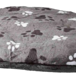 Gino cushion, oval, 90 × 65 cm, grey