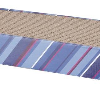 Scratchy scratching cardboard, catnip, 48 × 5 × 13 cm, blue