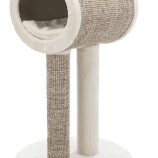 Philine scratching post, 98 cm, brown/cream