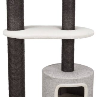 Cara scratching post XXL, 128 cm, white/grey