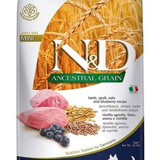 Farmina N&D Ancestral Grain Mini Adult Lamb 7kg