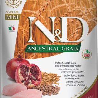 Farmina N&D Ancestral Grain Mini Senior Chicken 2.5kg