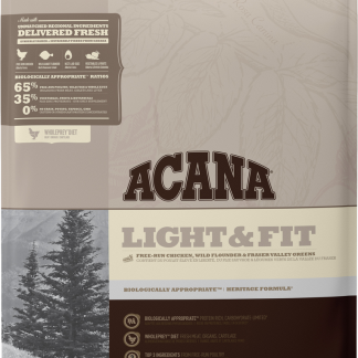 Acana Light & Fit Dog Dry Food 11.4kg