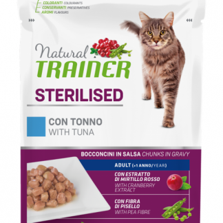 Trainer Natural Cat Sterilized Tuna Busta 85gr
