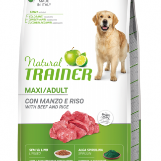 Trainer Natural Dog Adult Maxi Beef&Rice 12,0kg