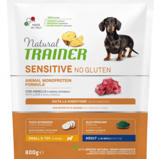 Trainer Natural Dog Sensitive No Gluten Adult Mini Lamb 0,8kg