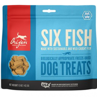 Orijen Six Fish Freeze-Dried Dog Treats 42,5gr