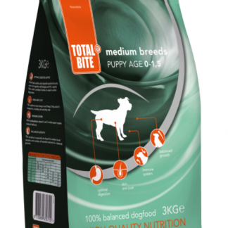 Total Bite Puppy Small&Medium Breeds 3kg