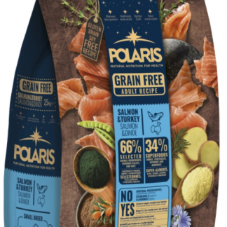 Polaris grainfree salmon&turkey adult small breeds 2,5kg