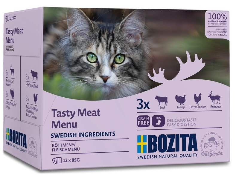 Bozita Multibox Meat in Sauce 12x85g
