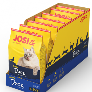 Josera JosiCat Crispy Duck 7x650g