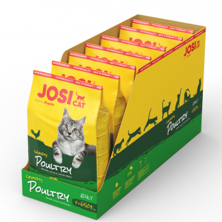 Josera JosiCat Crunchy Poultry 7x650g