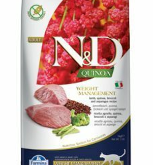 Farmina N&D Quinoa Weight Management Cat Adult 5kg