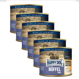 Happy Dog Single Protein (100% pühvel) - 6x800 gr