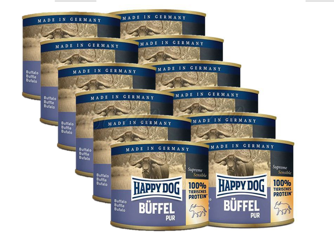 Happy Dog Single Protein (100% pühvel) - 12x800 gr