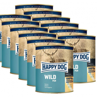 Happy Dog Single Protein (100% ulukiliha) - 12x800 gr