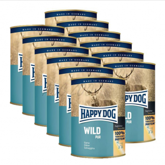 Happy Dog Single Protein (100% ulukiliha) - 12x400 gr