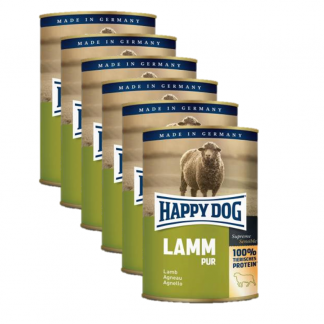 Happy Dog Single Protein (100% lamm) - 6x800 gr