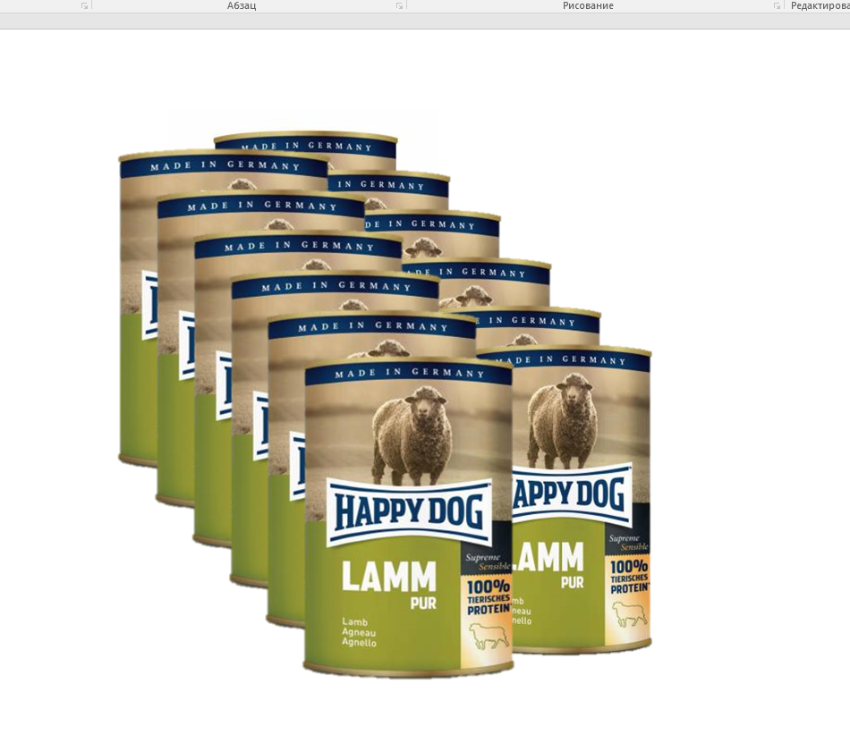 Happy Dog Single Protein (100% lamm) - 12x400 gr