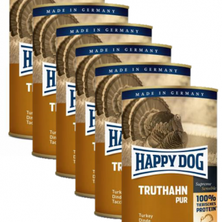 Happy Dog Single Protein (100% kalkun) - 6x800 gr