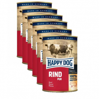 Happy Dog Single Protein (100% veiseliha) - 6x800 gr