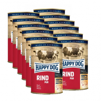 Happy Dog Single Protein (100% veiseliha) - 12x800 gr