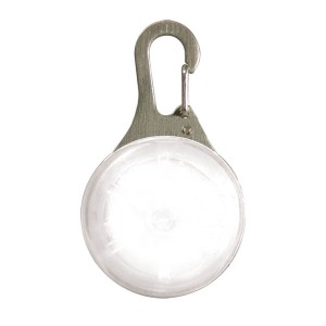 NITE IZE Świecąca zawieszka do obroży dla psa - SpotLit - biała