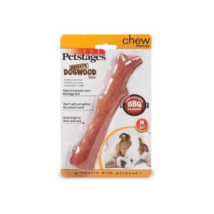 PETSTAGES DOGWOOD Mesquite Medium -  Patyk do gryzienia i aportowania zabawka dla psa