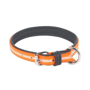 JULIUS K9® Świecąca obroża dla psa IDC® LUMINO pomarańczowy UV