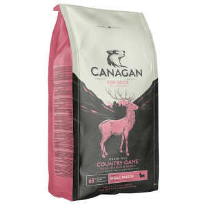 CANAGAN Small Breed Country Game bezzbożowa sucha karma dla psa 2 kg