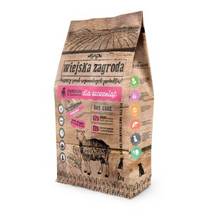 Wiejska Zagroda Jagnięcina ze szpinakiem sucha karma dla psa 2 kg