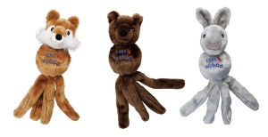 KONG®  Wubba Friends Small -  piszcząca zabawka dla psa