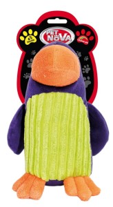 PET NOVA Zabawka pluszowa dla psa Tukan 19cm
