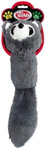 PET NOVA Zabawka pluszowa dla psa Szary Lis 41cm