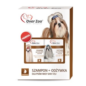 OVER ZOO Zestaw - szampon plus odżywka dla psów rasy Shih Tzu