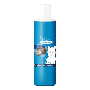 OVER ZOO Szampon dla psów o białej i jasnej sierści o zapachu kokosa