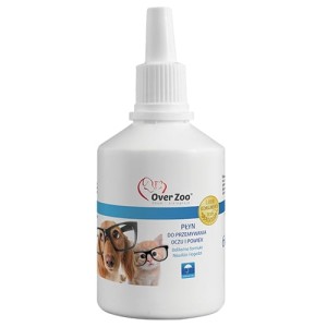 OVER ZOO Płyn do przemywania oczu i powiek dla psa i kota 60ml