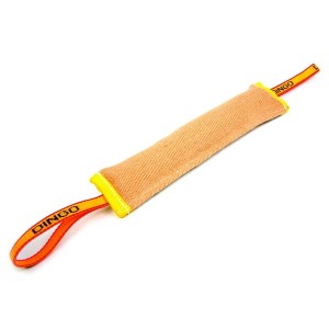 DINGO Gryzak jutowy dla psa z dwoma uchwytami - 40x6cm