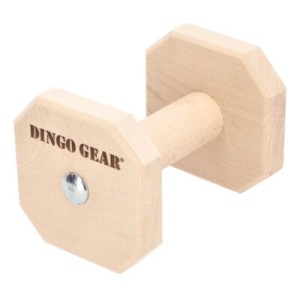 Dingo Gear Skręcany aport drewniany dla psa 650g